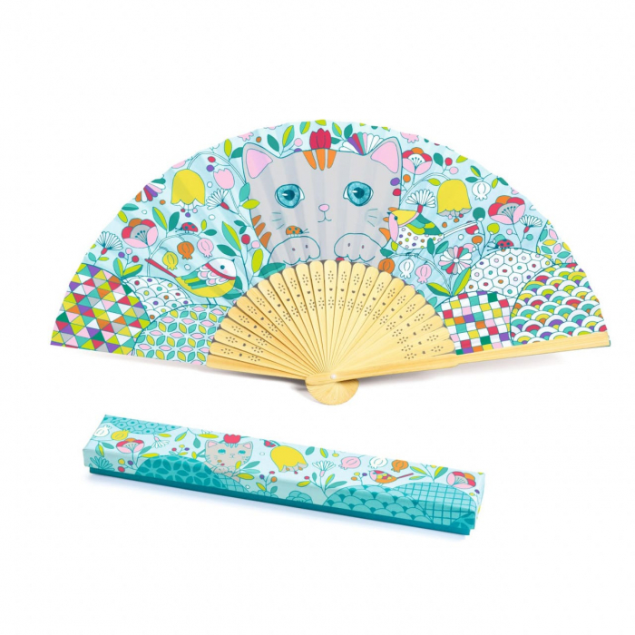 Set DIY Djeco, Evantai Koneko, + 6 ani [2]