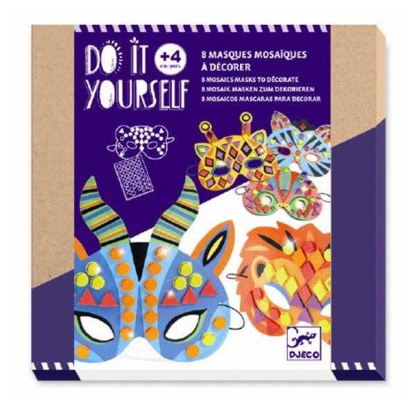 Set DIY Djeco, masti animale, 2-3 ani + [2]