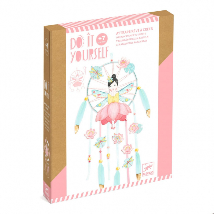 Set DIY Djeco, Mobil Zana Lotus, 6-7 ani + [4]