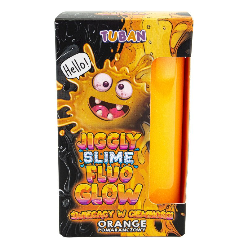 Set DIY experimente JIGGLY SLIME FLUO GLOW, PORTOCALIU 430 g [2]