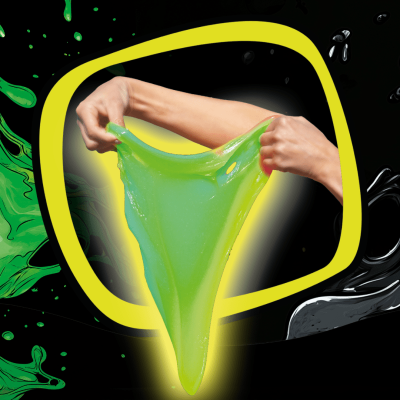 Set DIY experimente JIGGLY SLIME FLUO GLOW, VERDE 430 g [5]