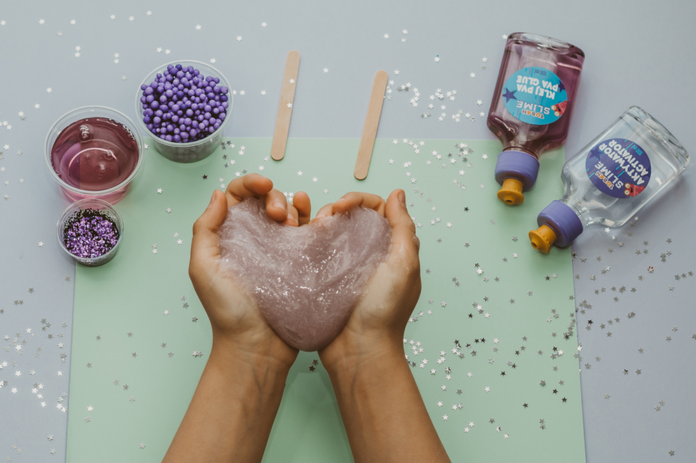 Set DIY experimente SLIME, GLOW IN THE DARK [6]