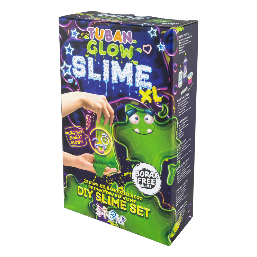 Set DIY experimente SLIME, GLOW IN THE DARK XL [4]