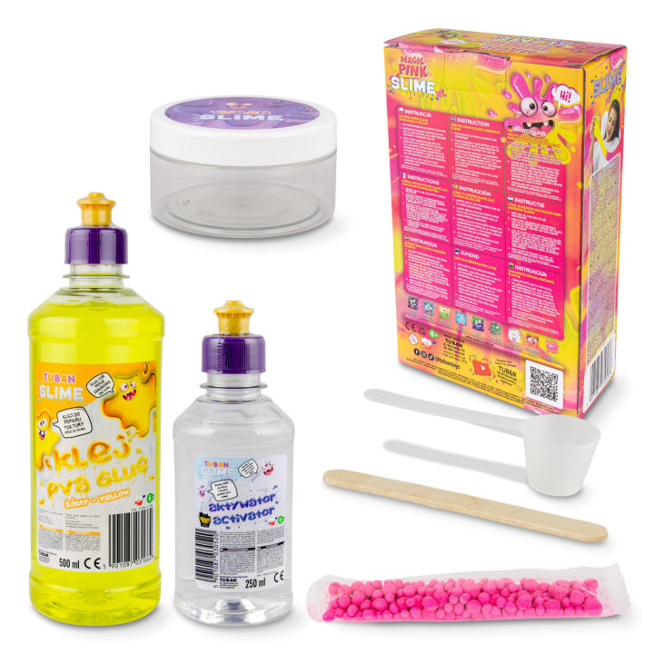 Set DIY experimente SLIME, MAGIC PINK XL [3]