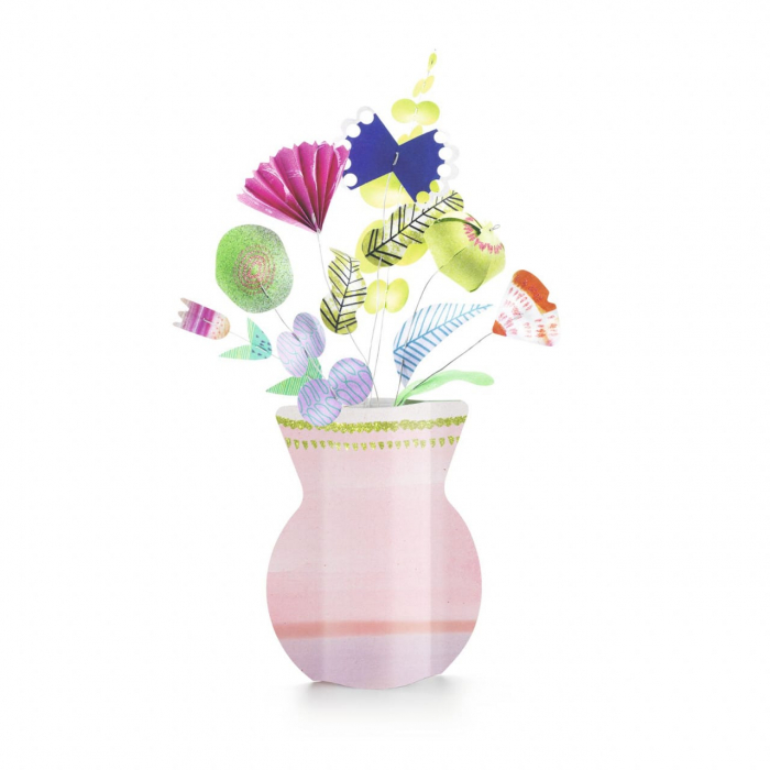 Set DIY Flori delicate, Djeco, 6-7 ani + [3]