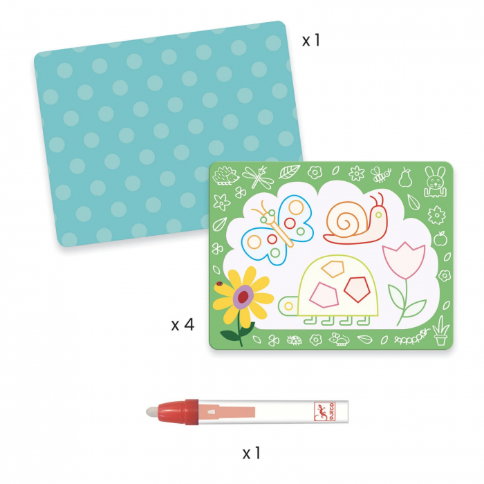 Set Djeco pictura cu apa, Primele desene, 0-1 ani + [3]