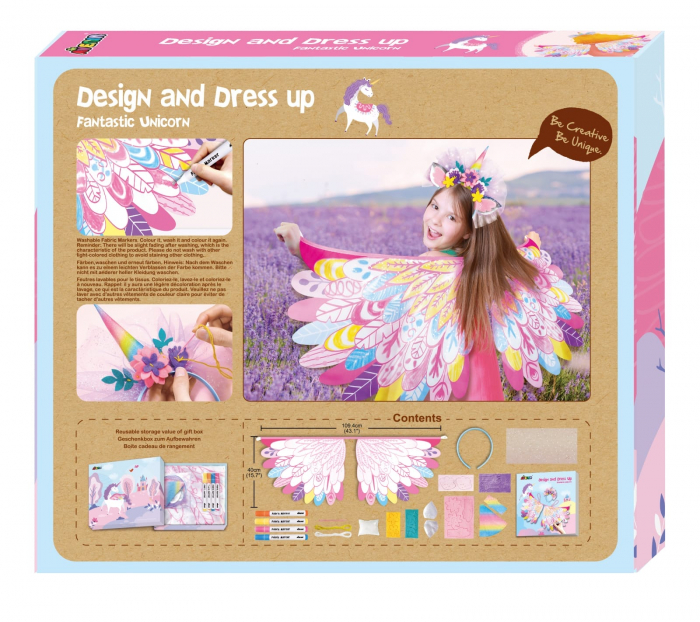 Set DYI de costumat - Unicorn Fantastic, + 5 ani [8]