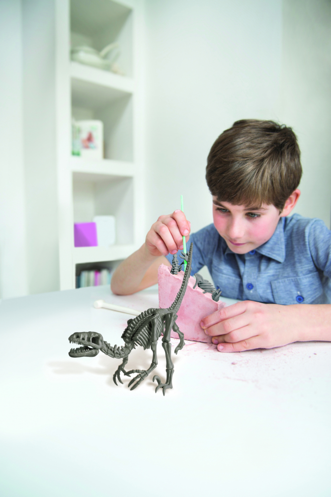 Set educativ Sapa si descopera Dinozauri - Velociraptor [8]