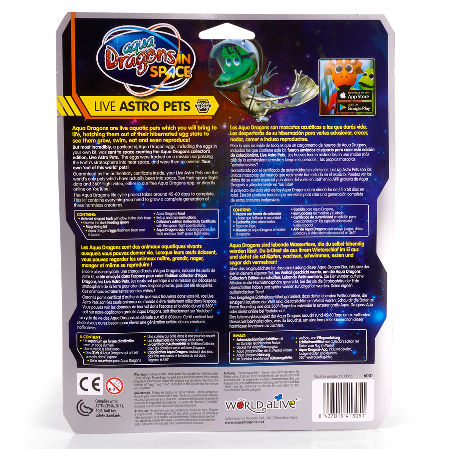Set educativ STEM - AQUA DRAGONS   - Habitat Lumea subacvatica - acvariu asteroid cu LED-uri [5]