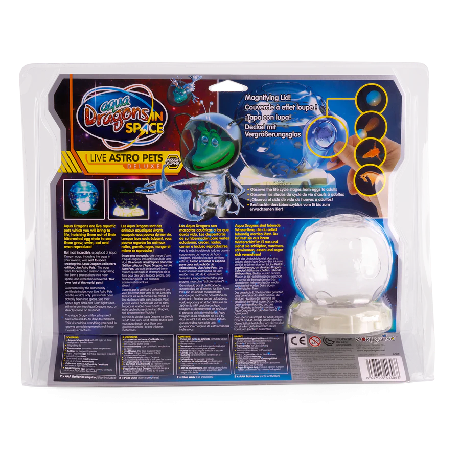 Set educativ STEM - AQUA DRAGONS   - Habitat Lumea subacvatica - acvariu asteroid Deluxe cu LED-uri [6]