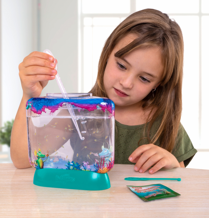 Set educativ STEM - AQUA DRAGONS Habitat Lumea subacvatica - acvariu Deluxe cu LED-uri [10]