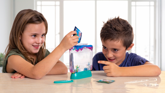 Set educativ STEM - AQUA DRAGONS Habitat Lumea subacvatica - acvariu Deluxe cu LED-uri [9]