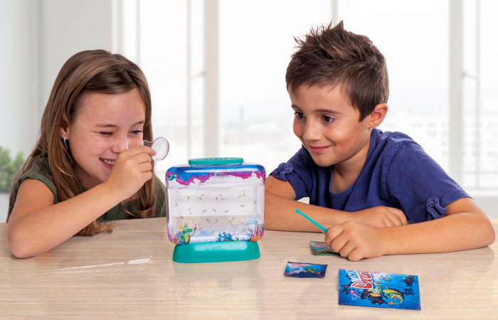 Set educativ STEM - AQUA DRAGONS Habitat Lumea subacvatica - acvariu Deluxe cu LED-uri [5]
