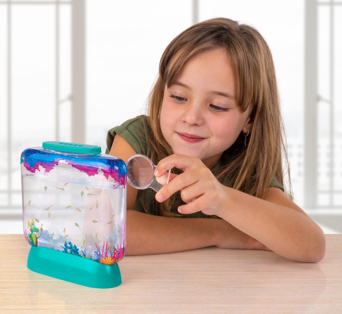 Set educativ STEM - AQUA DRAGONS Habitat Lumea subacvatica - acvariu Deluxe cu LED-uri [8]