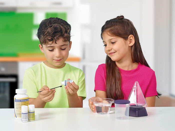 Set experimente - Cristal cu LED, Brainstorm, 8-9 ani + [9]