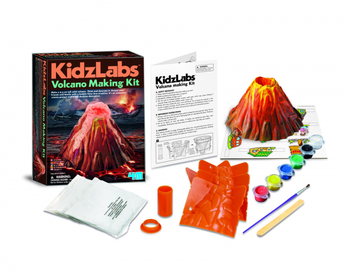Kit creativ - Realizeaza un vulcan, 4M, +8 ani [2]