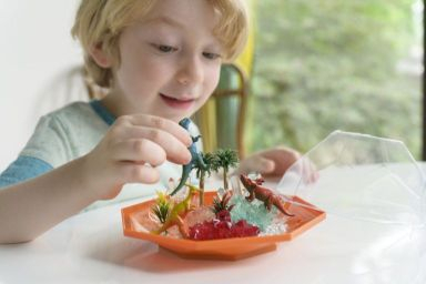 Set experimente de crescut Cristale, terariu cu Dinozauri, 4M, +10 ani [3]