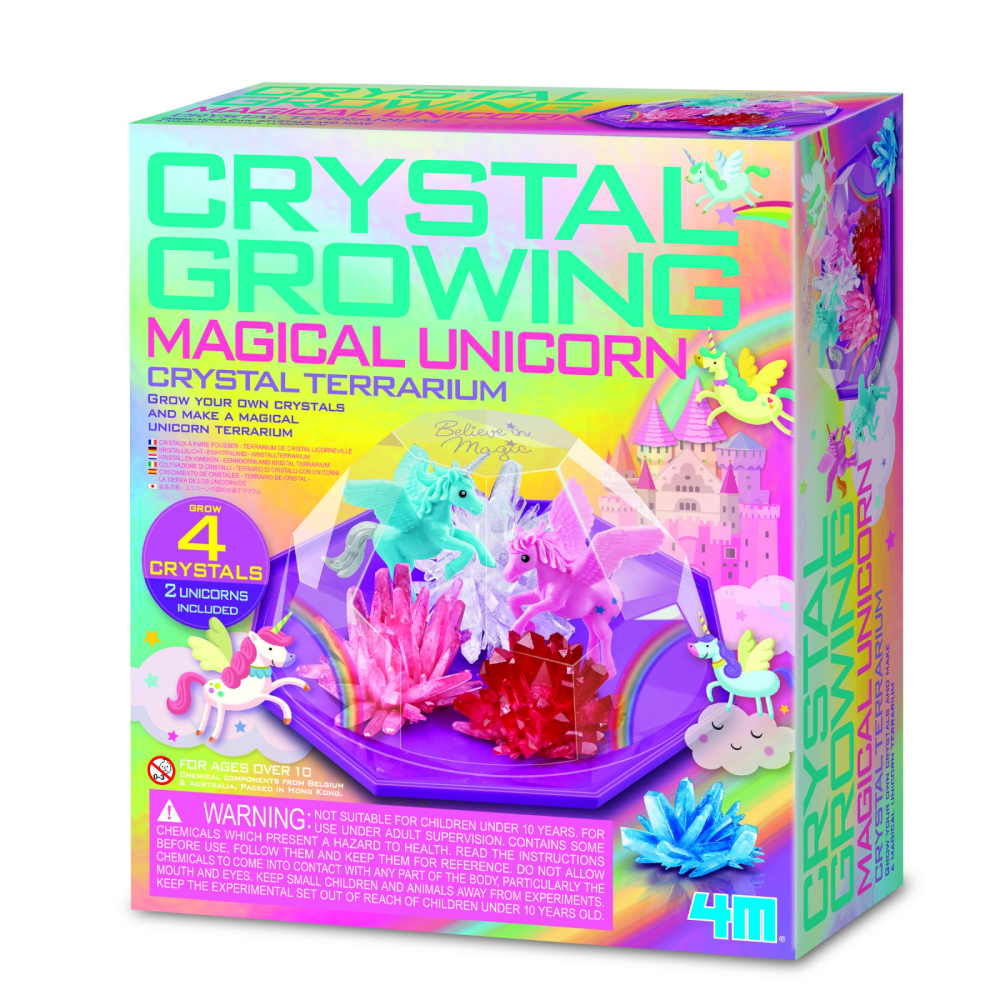 Set experimente de crescut Cristale, terariu cu Unicorni [1]