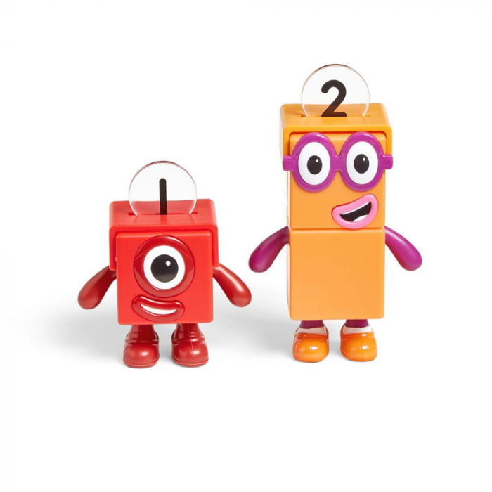 Set figurine Numberblocks - Aventuri pe bicicleta cu Unu & Doi [3]