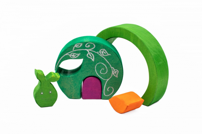 Set handmade Marc toys, Casuta padurii, 2-3 ani + [2]