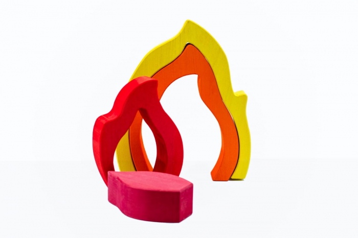 Set handmade Marc toys, Elementul foc, 2-3 ani + [2]