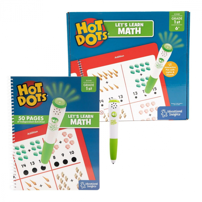 Set Hot Dots®  - Invat matematica, Educational Insights, 6 ani+ [8]