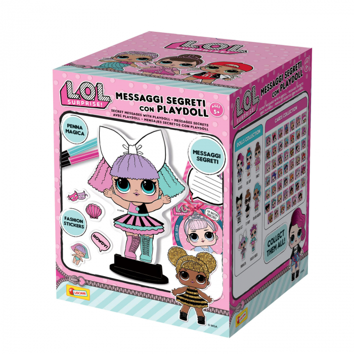 Set LOL Surprise - Mesaje Secrete, LISCIANI, 4-5 ani + [11]