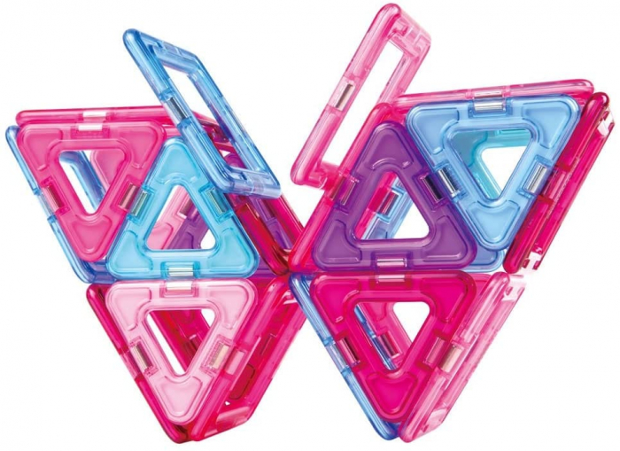 Set magnetic de construit- Magformers Inspire, 30 piese, Clicstoys, 2-3 ani + [4]