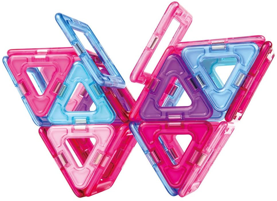 Set magnetic de construit- Magformers Inspire, 30 piese, Clicstoys, 2-3 ani + [4]