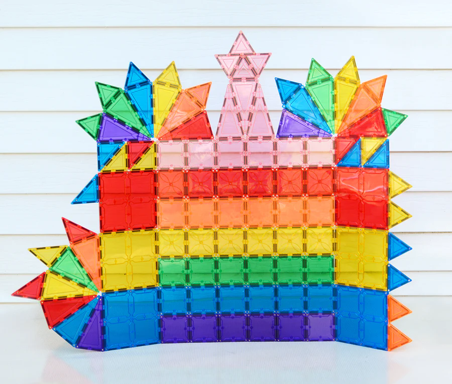 Set magnetic Magblox - 101 piese magnetice de constructie transparente [2]