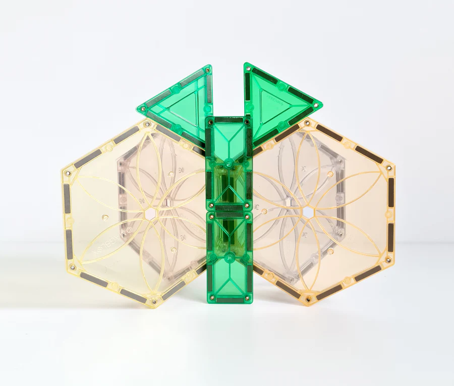 Set magnetic Magblox - 6 piese magnetice hexagon pentru constructie [5]