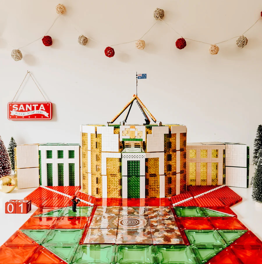 Set magnetic Magbrix 66 piese translucide [8]