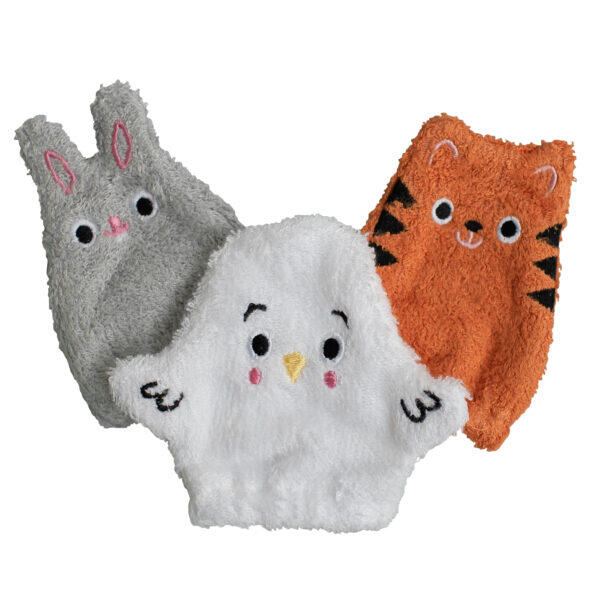 Set manusi pentru baie din bambus, TIDY TOT, 0-1 ani + [6]