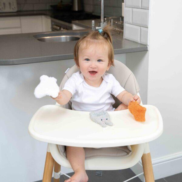 Set manusi pentru baie din bambus, TIDY TOT, 0-1 ani + [8]