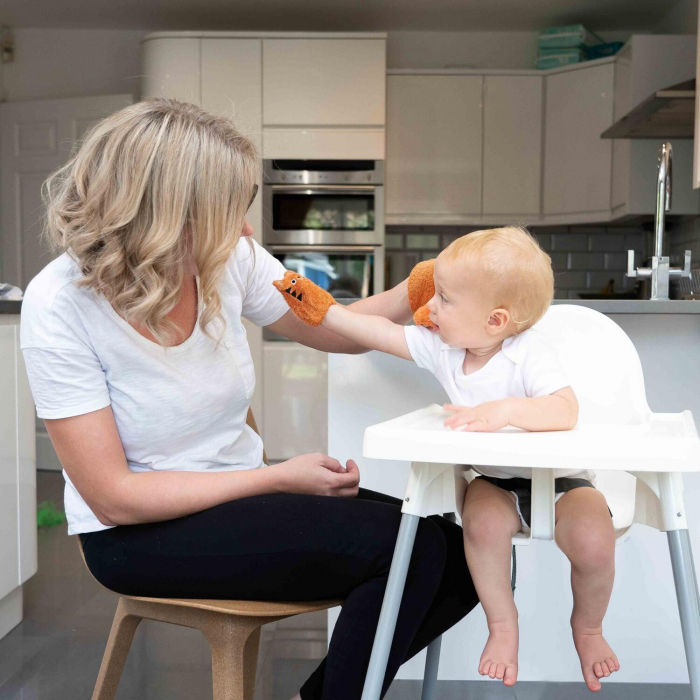 Set manusi pentru baie din bambus, TIDY TOT, 0-1 ani + [9]