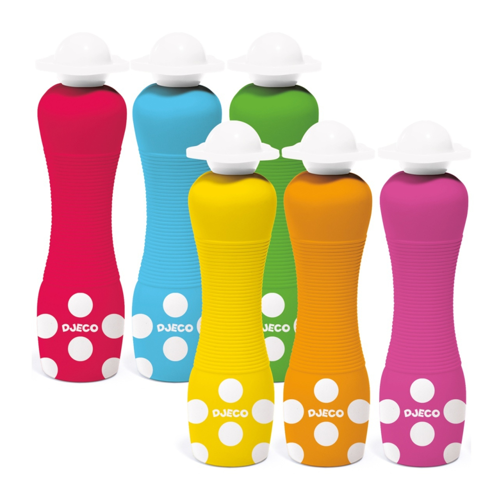 Set Markere rotunde pentru bebe Djeco, 1-2 ani + [4]