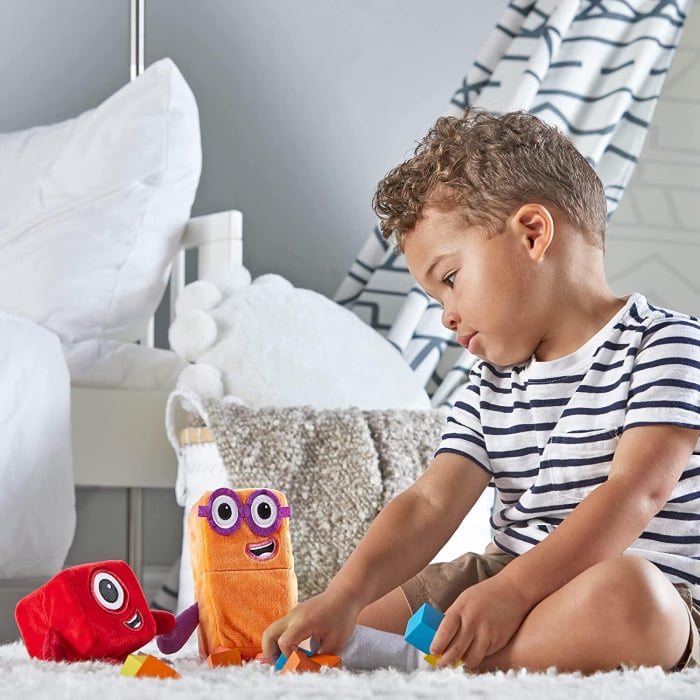 Set mascote din plus Numberblocks - Unu & Doi [3]