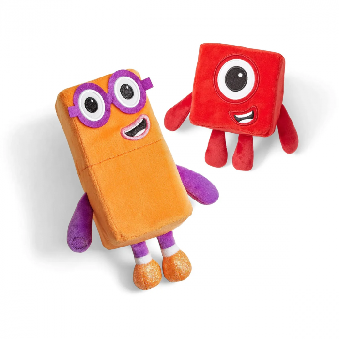 Set mascote din plus Numberblocks - Unu & Doi [6]