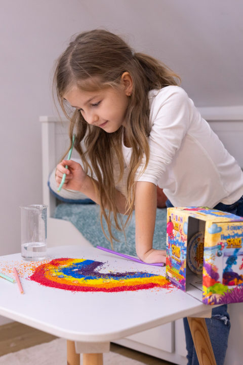 Set Nisip Hidrofob - 5 culori si acvariu [4]