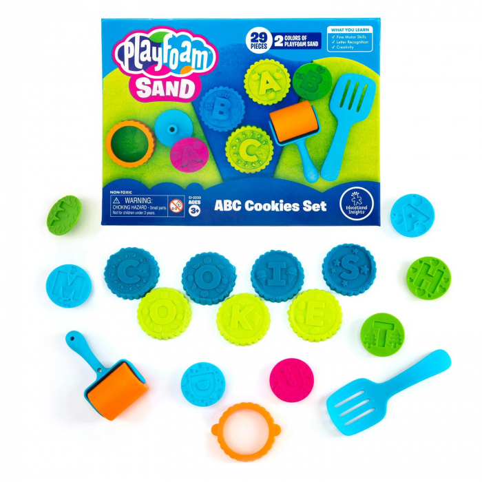 Set nisip kinetic prajiturele ABC - Playfoam™, Educational Insights, 3 ani+ [2]