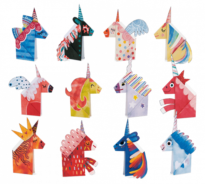 Set Origami începători - Unicorni, Ludattica, +5 ani [2]