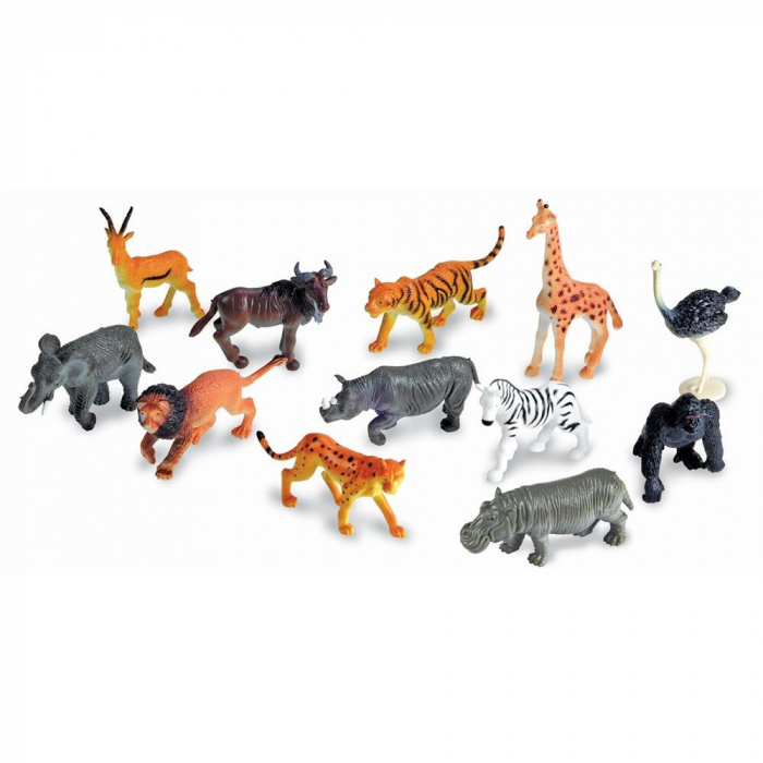 Set pentru sortat - Animalute din jungla, Learning Resources, 2-3 ani + [4]