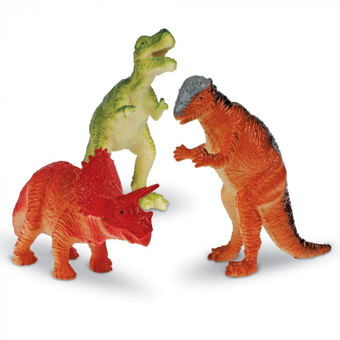Set pentru sortat - Dinozauri jucausi (60 piese), Learning Resources, 2-3 ani + [2]