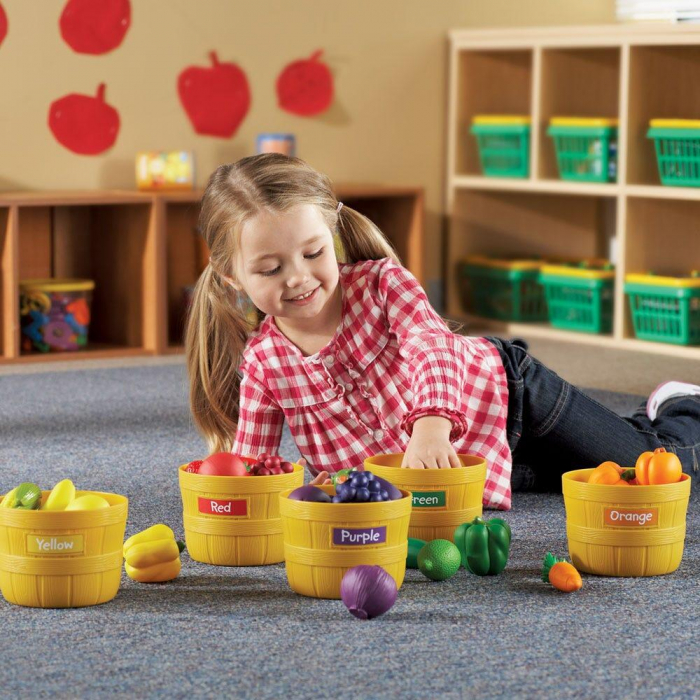 Set pentru sortat - Magazinul fermierului, Learning Resources, 0-1 ani + [7]