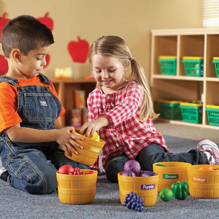 Set pentru sortat - Magazinul fermierului, Learning Resources, 0-1 ani + [6]