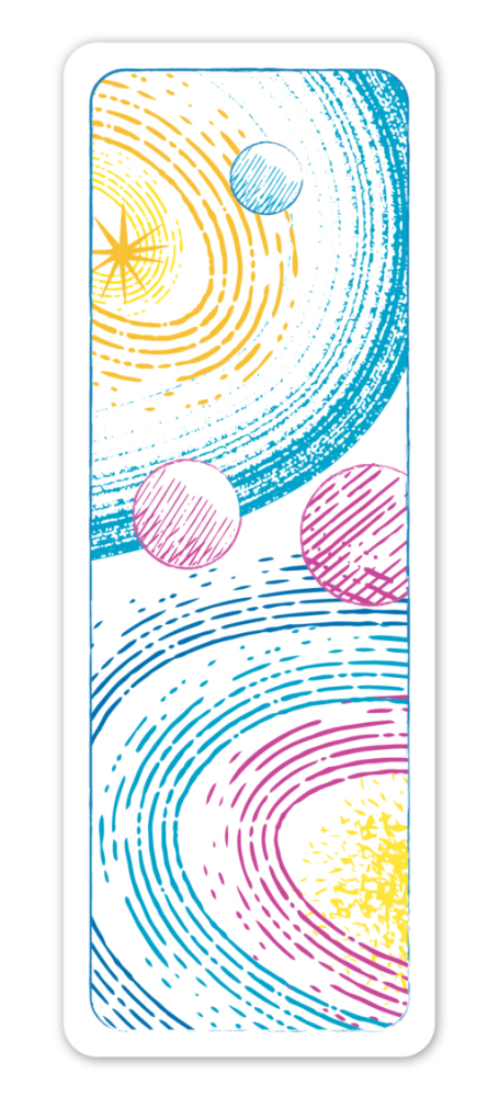 Set pictura cu apa - semne de carte Spatiu, colectia Creatii Naturale [10]