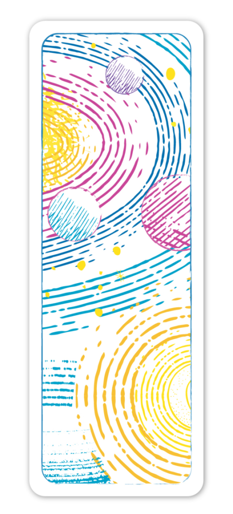 Set pictura cu apa - semne de carte Spatiu, colectia Creatii Naturale [3]