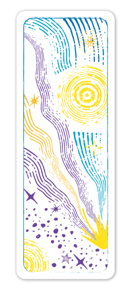 Set pictura cu apa - semne de carte Spatiu, colectia Creatii Naturale [5]