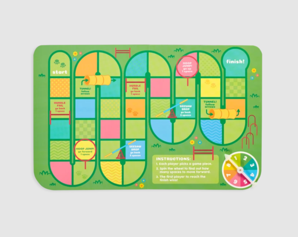 Set planse si jocuri cu abtibilduri repozitionabile - Animale prietenoase [3]