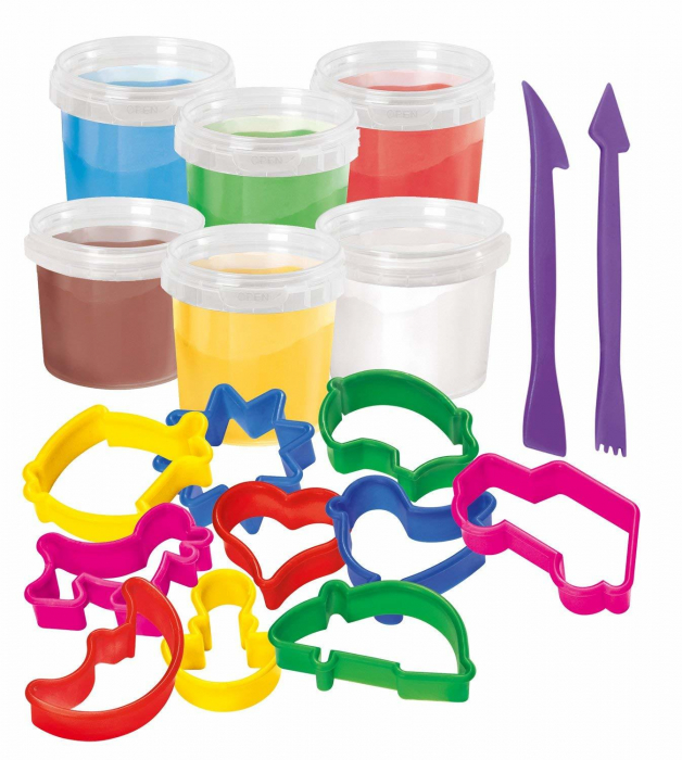 Set plastilina non-toxica - MAXI, FEUCHTMANN, 2-3 ani + [2]